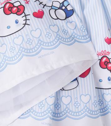 x Hello Kitty striped cotton skirt | Monnalisa