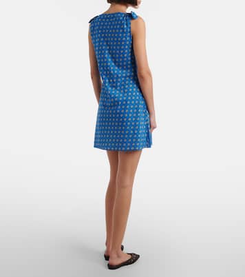 Maltina cotton and silk minidress | Dôen