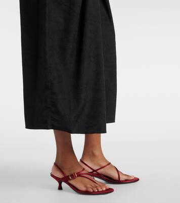 Falda midi fruncida | Róhe