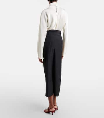 Falda midi fruncida | Róhe