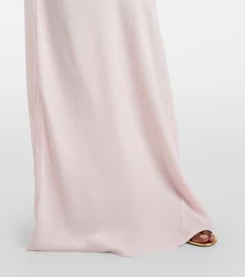 Robe longue en satin | Rotate