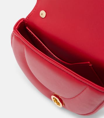 Serpenti Cuoricino Mini leather top-handle bag | Bvlgari