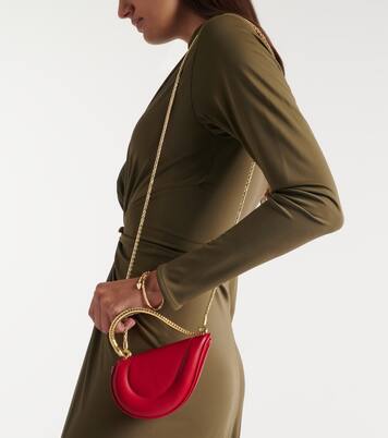 Serpenti Cuoricino Mini leather top-handle bag | Bvlgari