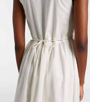 Fiora cotton lace midi dress | Faithfull