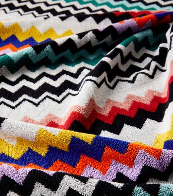 Best Zigzag cotton terry beach towel | Missoni