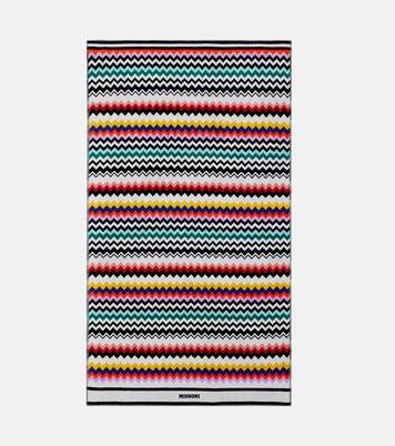 Best Zigzag cotton terry beach towel | Missoni