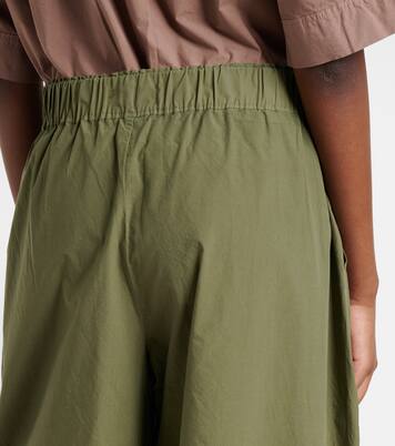 Weite Hose Sophia aus Baumwollpopeline | Velvet
