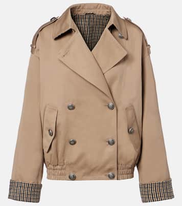 Cotton and linen jacket | Brunello Cucinelli