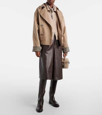 Cotton and linen jacket | Brunello Cucinelli