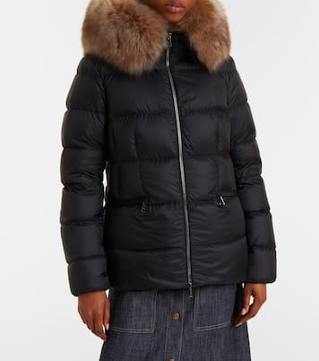 Daunenjacke Boed mit Shearling | Moncler