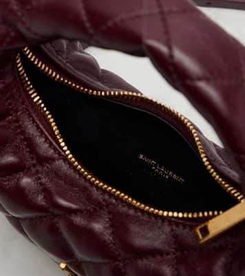 Icarino Mini leather top-handle bag | Saint Laurent