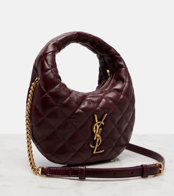 Icarino Mini leather top-handle bag | Saint Laurent