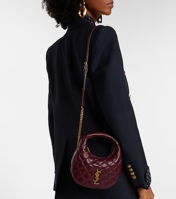 Icarino Mini leather top-handle bag | Saint Laurent