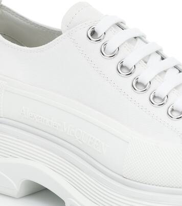 Plateau-Sneakers aus Canvas | McQueen