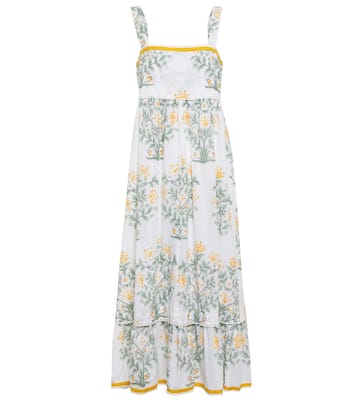 Abito midi in cotone con stampa | Juliet Dunn