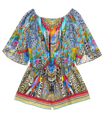 Combi-short imprimée en coton | Camilla Kids