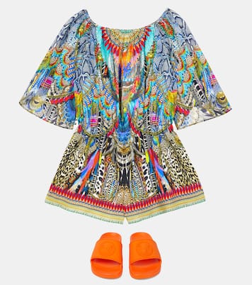 Combi-short imprimée en coton | Camilla Kids