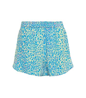 Bedruckte Shorts aus Seide | Stella McCartney