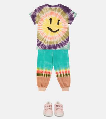 Road tie-dye cotton T-shirt | Molo