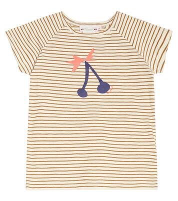 Asmae striped cotton jersey T-shirt | Bonpoint