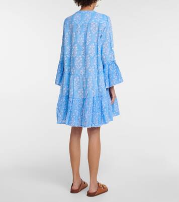 Floral cotton minidress | Juliet Dunn