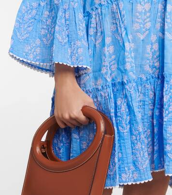 Floral cotton minidress | Juliet Dunn