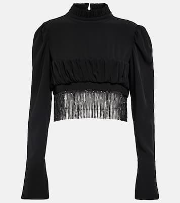Embellished crop top | Rabanne
