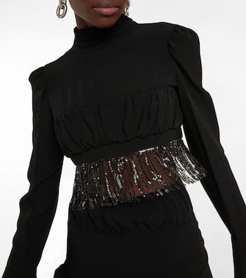 Embellished crop top | Rabanne