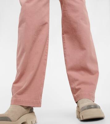 High-Rise Straight Jeans | Brunello Cucinelli