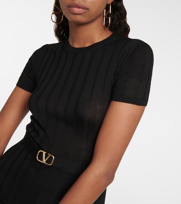 Pullover VLogo Signature aus Schurwolle | Valentino