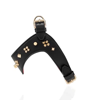 Loubiharness S embellished leather dog harness | Christian Louboutin