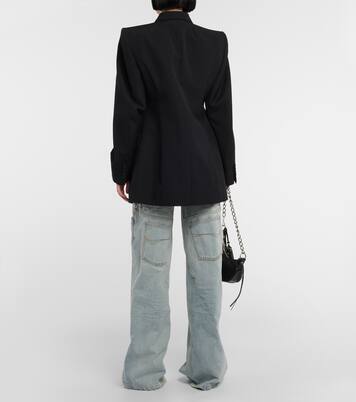 Blazer cruzado Hourglass de lana | Balenciaga