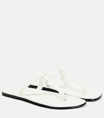 Sandalen T-Strap aus Leder | Toteme