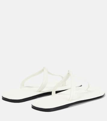 Sandalen T-Strap aus Leder | Toteme