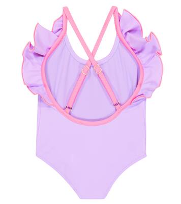 Baby Medusa ruffle-trimmed swimsuit | Versace Kids