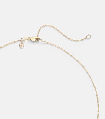 14kt gold necklace with diamonds | Sydney Evan