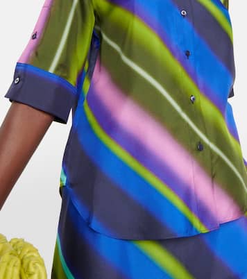 Bluse aus Seiden-Twill | Dorothee Schumacher