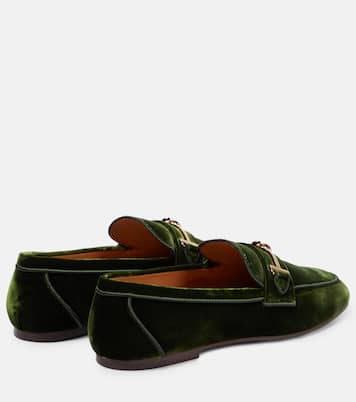 Loafers T Ring aus Samt | Tod's
