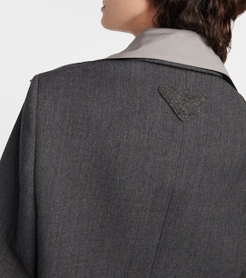 Wool blazer | Prada