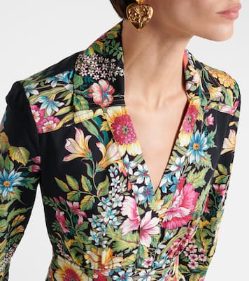 Printed cotton midi dress | Etro