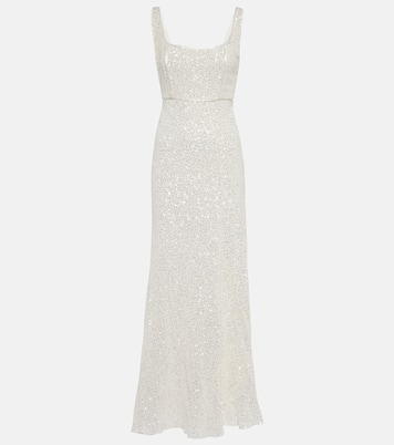 Bridal Maxikleid Megan mit Pailletten | Rixo