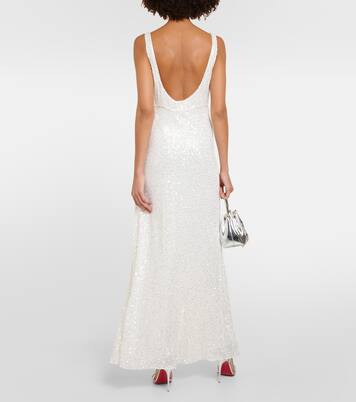 Bridal Maxikleid Megan mit Pailletten | Rixo