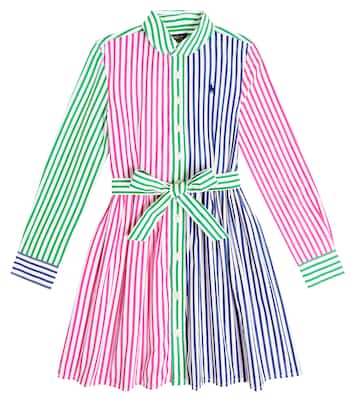 Striped cotton shirt dress | Polo Ralph Lauren Kids