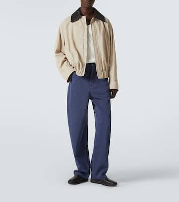 Sawyer leather slip-on sneakers | Bottega Veneta