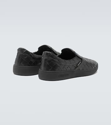 Sawyer leather slip-on sneakers | Bottega Veneta