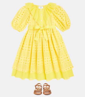 Plagette Multi Daisy leather sandals | Pom d'Api