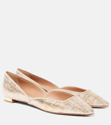 Maia canvas ballet flats | Aquazzura