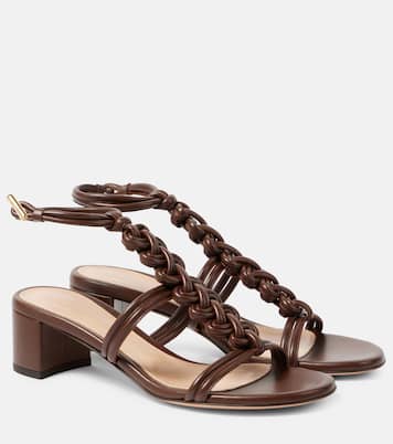 Sandalen Capua 45 aus Leder | Gianvito Rossi
