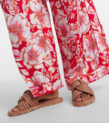 Ottavia leather slides | Gianvito Rossi