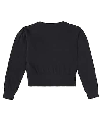 Teddy Bear cotton and wool sweater | Moschino Kids